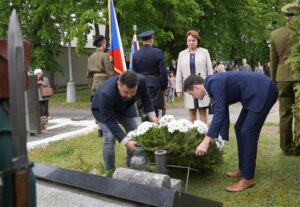 Mladá Boleslav si pietním aktem připomněla Den vítězství a 79. výročí konce 2. světové války